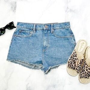 VS Pink High Waist Jean Shorts